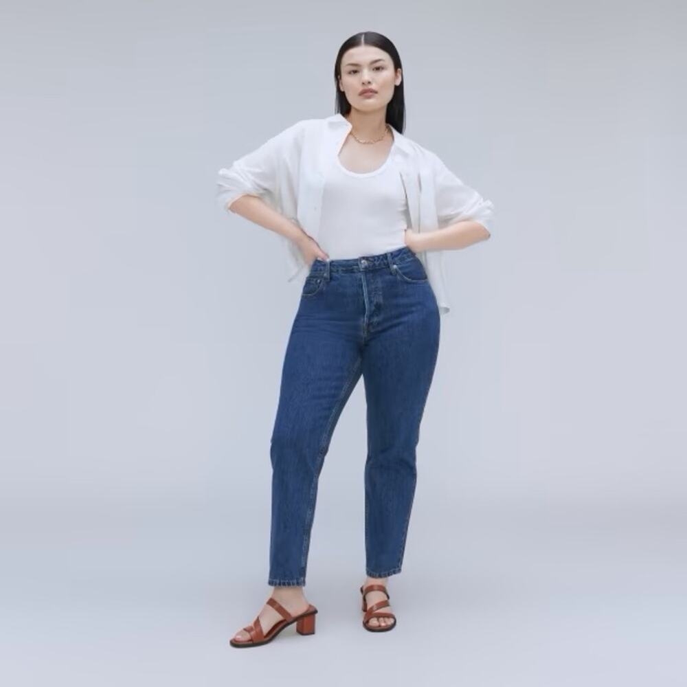 Everlane The Curvy 90’s Cheeky Straight Jean Ankle Length Sz.26